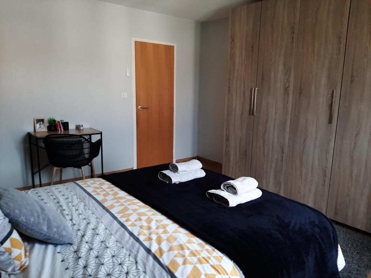 Chambre Double Dans Maison Chaleureuse Et Familiale Carcassonne Esterno foto